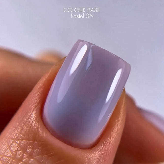 Color Rubber Base Gel Pastel Nº6 7 ml. Kodi Professional