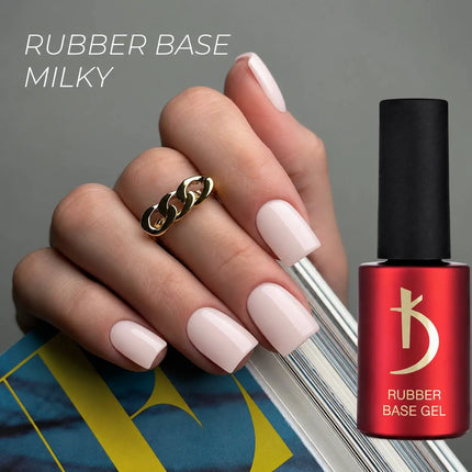 Βάση από καουτσούκ Gel "Milky" 8 ml Kodi Professional
