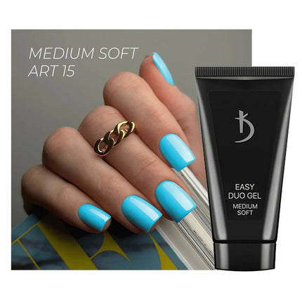 Sistema de gel acrílico Easy duo gel Medium Soft Art nº 15 30 g Kodi Professional
