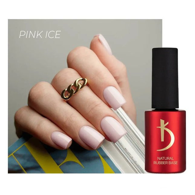 Natural Rubber Base Pink Ice 15 ml Kodi Professional