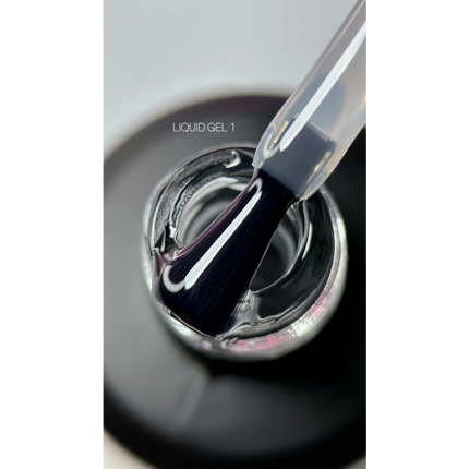 Liquid Gel №1 (Clear) 15 ml Saga Professional - Bottle gel