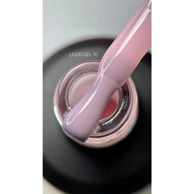 Liquid Gel №10 15 ml Saga Professional - Bottle gel