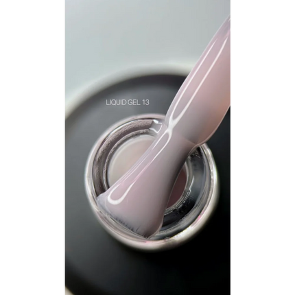 Liquid Gel №13 15 ml Saga Professional - Bottle gel