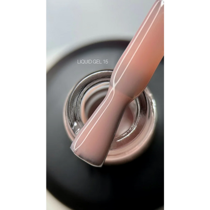Liquid Gel №15 15 ml Saga Professional - Bottle gel