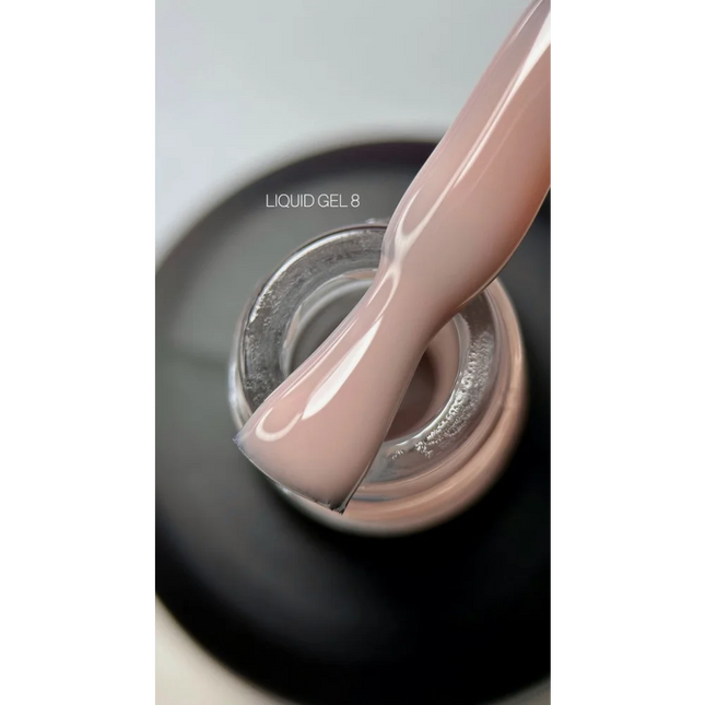 Liquid Gel №8 15 ml Saga Professional - Bottle gel