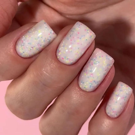 Luna Tutti Frutti Base №16 Milk with multicolored flakes 13ml