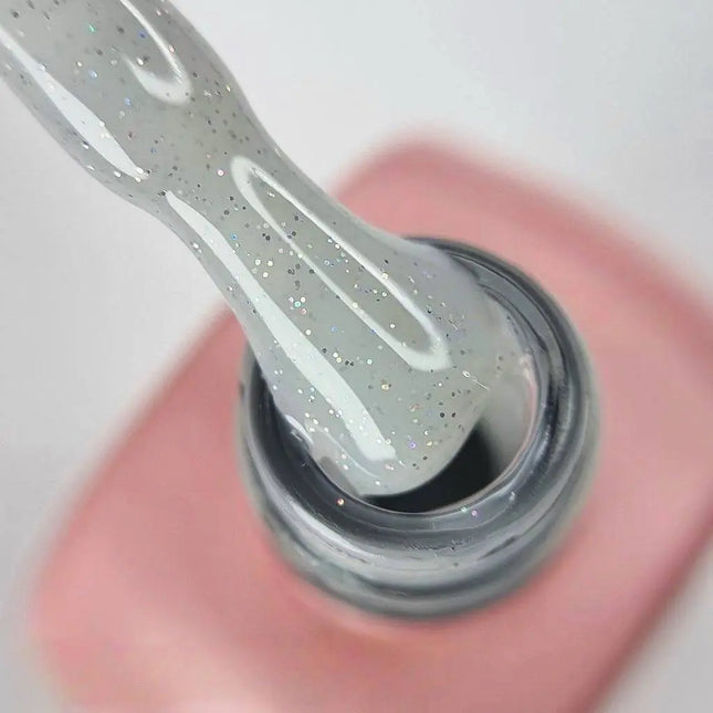 Luna Cover Basislaag №11 Melk met holografische glans 13ml