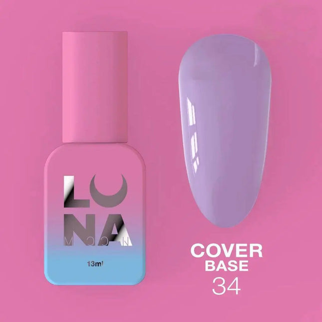 Luna Cover Basislaag №34 Milky Lilac 13ml