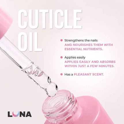 Olio per Cuticole Bubble Gum Luna 30ml