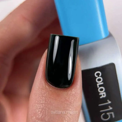 Luna Gel Polish №115 Color Black Green 13ml