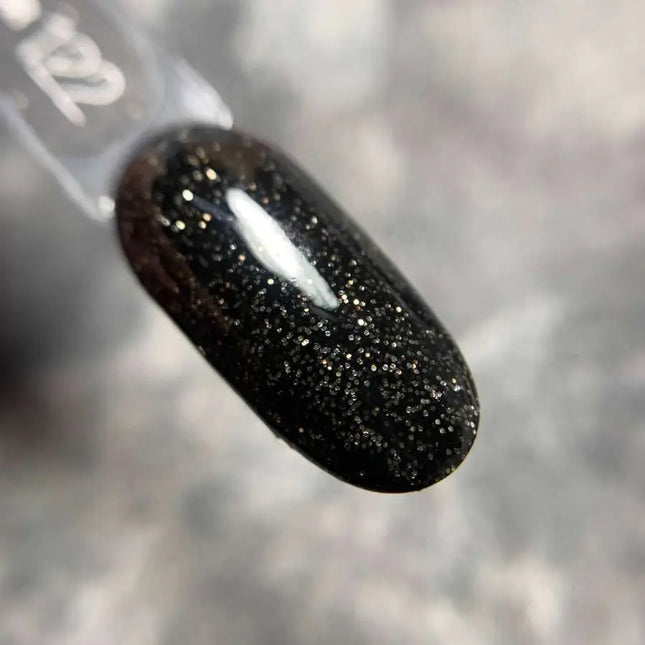 Luna Gel Polish №122 Kleur Zwart met glitters 13ml