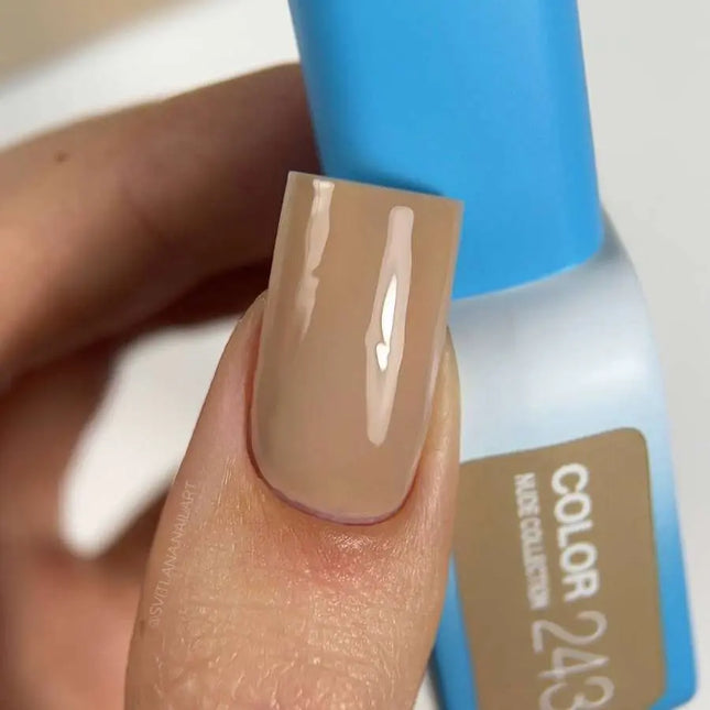 Luna Gel Polish №243 Kleur Houtbruin 8ml