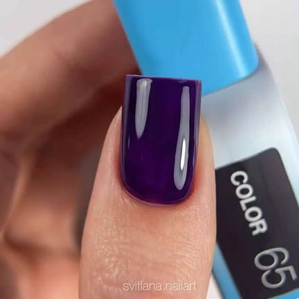 Luna Gel Polish Nr. 065 Farbe Dunkel Indigo 8ml