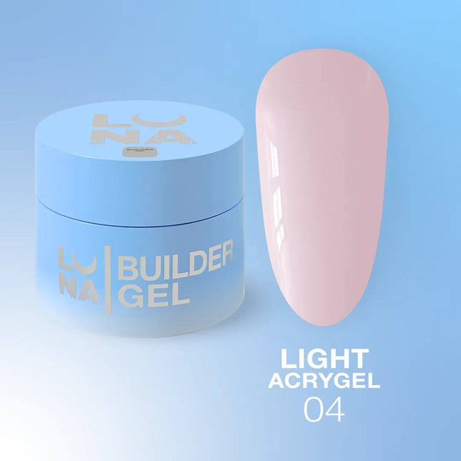 Luna Light Acrygel n°04 Lait avec sous-ton rose 30 ml