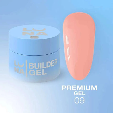 Gel Premium Luna №09 Piersică 30ml