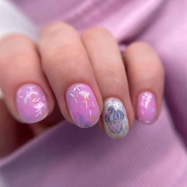 Luna Toplaag IJs met meerkleurige confetti 13ml
