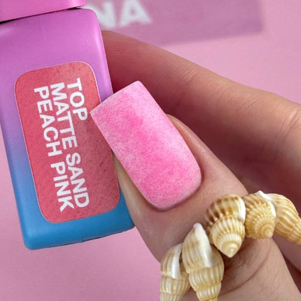Luna Toplaag Sand Peach Roze Mat met kleine vlokjes 13ml