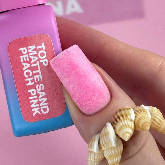 Luna Toplaag Sand Peach Roze Mat met kleine vlokjes 13ml