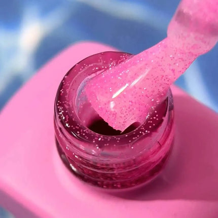 Luna Toplaag Sand Pink Matte met kleine vlokjes 13ml