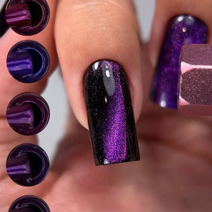 Smalto Gel Luna №253 Occhio di Gatto Viola 13ml