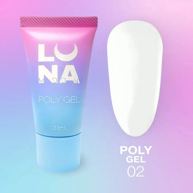 Luna Poly Gel №2 Alb 30ml