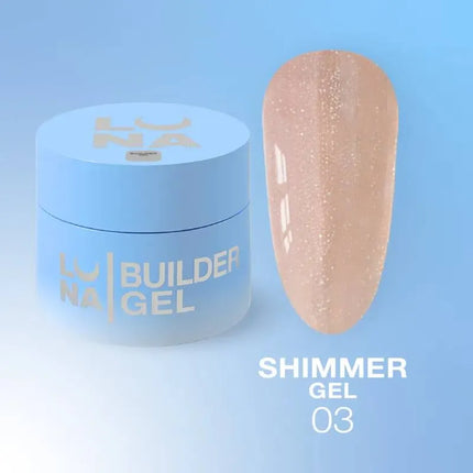Luna Shimmer Gel №3 Pesca Chiaro 15ml
