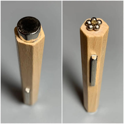 Magnet 3 în 1 pentru efect Cat Eye (lemn)