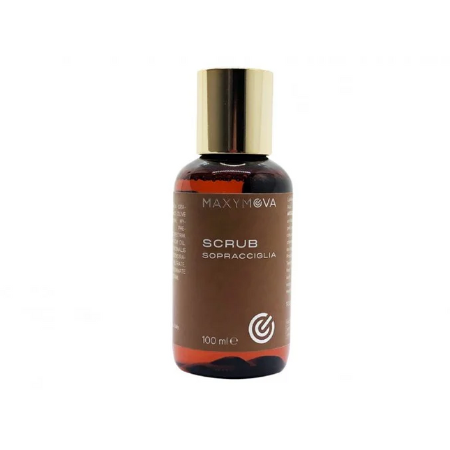 Maxymova Brow Scrub – exfoliating eyebrow milk 100 ml - Eyebrow and eyelash cosmetics