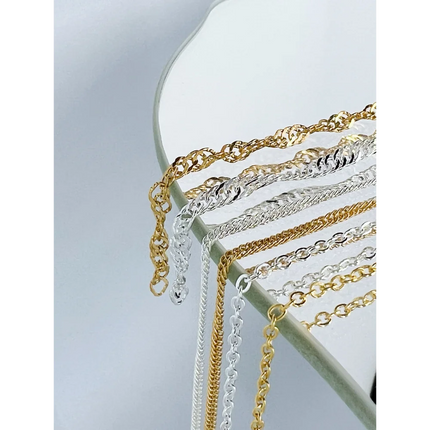 Metal chains - 01 - Decor for nail