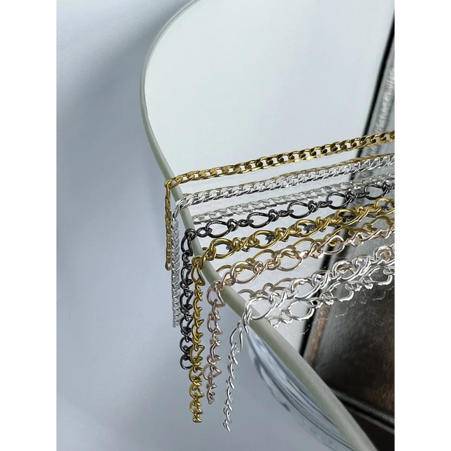 Metal chains - 03 - Decor for nail