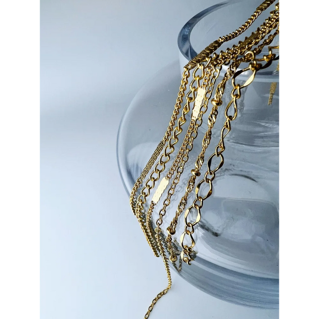 Metal chains - 04 - Decor for nail