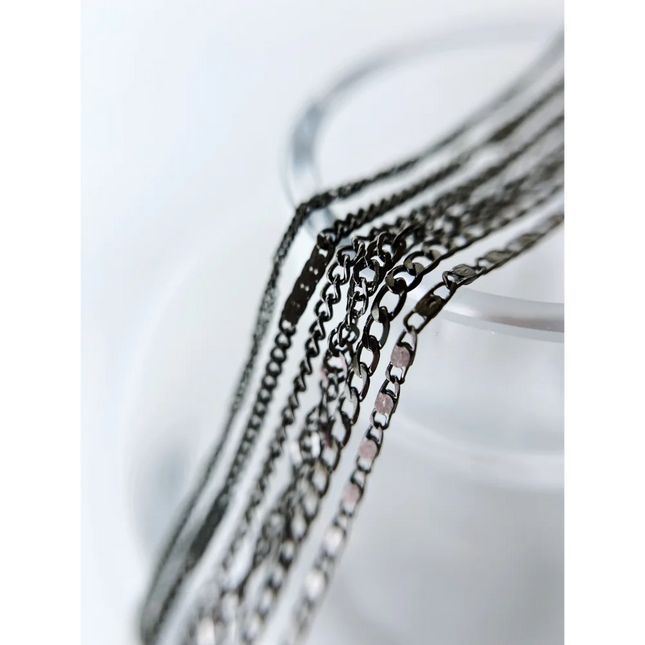 Metal chains - 05 - Decor for nail