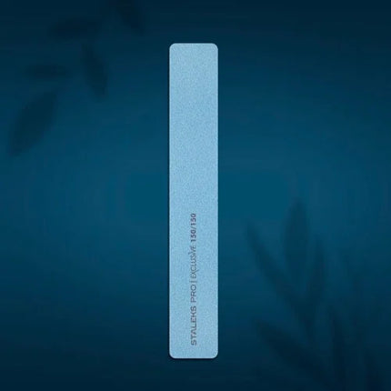 Mineral broad straight nail file Staleks Pro Exclusive 150/150 grit NFX-32/9 - Nail File