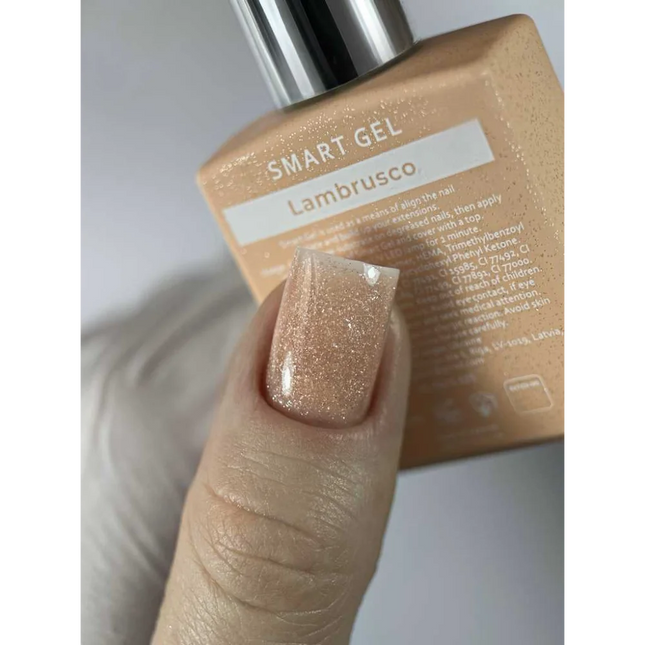 Modeling Gel for Nails (Liquid) – HEYLOVE Smart Gel ’Lambrusco’ 15 ml - Bottle gel