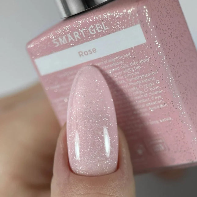 Modeling Gel for Nails (Liquid) – HEYLOVE Smart Gel ’Rose’ 15 ml - Bottle gel