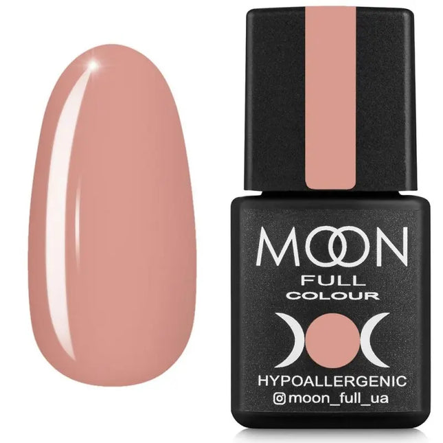 MOON Gel Polish №640 Peach with Cappuccino 8ml