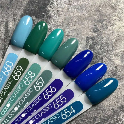 Verniz de gel MOON n.º 656 Índigo 8 ml