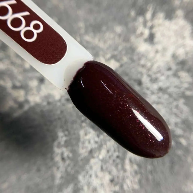 MOON Gel Polish №668 Chocolate Cherry Shimmer 8ml