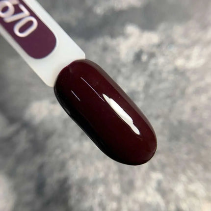 MOON Gel lak št. 670 Chocolate Berry 8ml