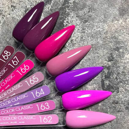 MOON Gel lak št. 166 Deep Pink 8ml
