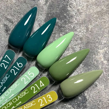 Gel lak MOON št. 213 Nežna olivna 8ml