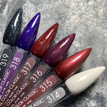 MOON Gel Polish №317 Chocolate Cherry Shimmer 8ml