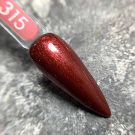 MOON Gel Polish №315 Mature Cherry Metallic 8ml