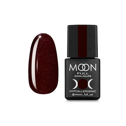 MOON Gel Polish №317 Chocolate Cherry Shimmer 8ml