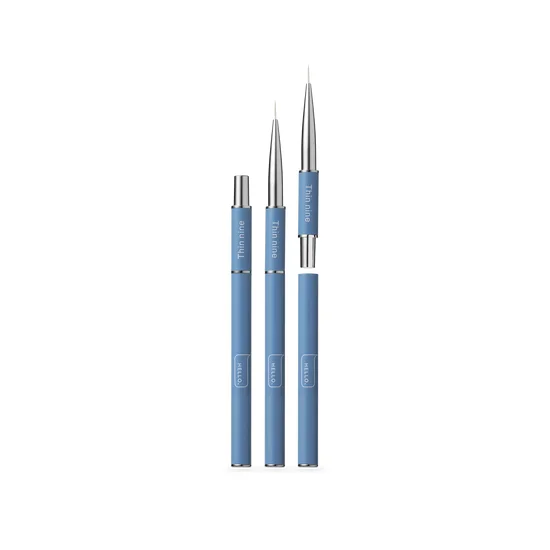 Nail brush Thin nine 1 pcs HEYLOVE - Nail Art Brushes