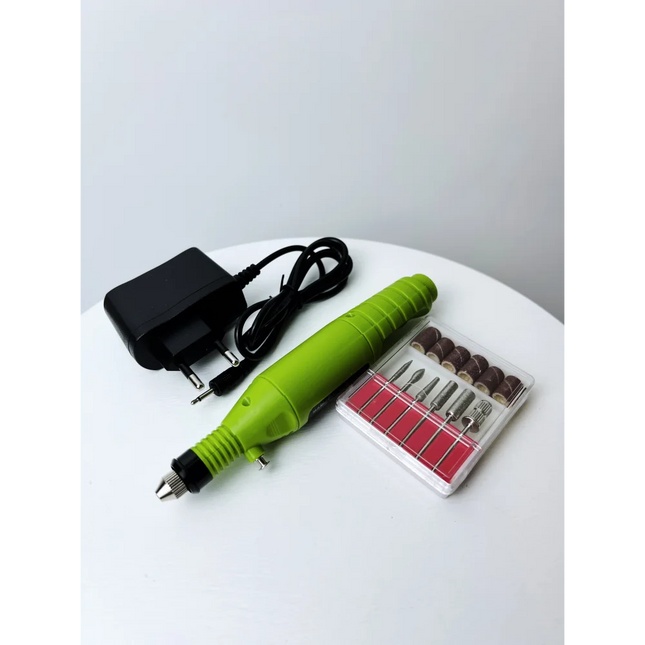 Nail Drill Pen mini polish nail Machine - Green - Nail Drill