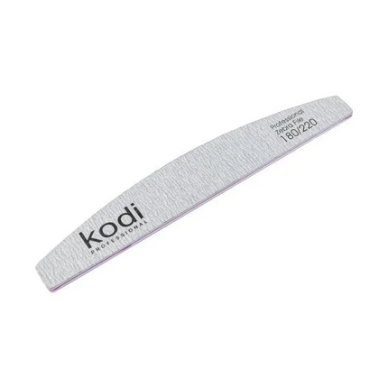 Nail File Crescent 180/220grit (178/28/4) Kodi Professional - Nail File