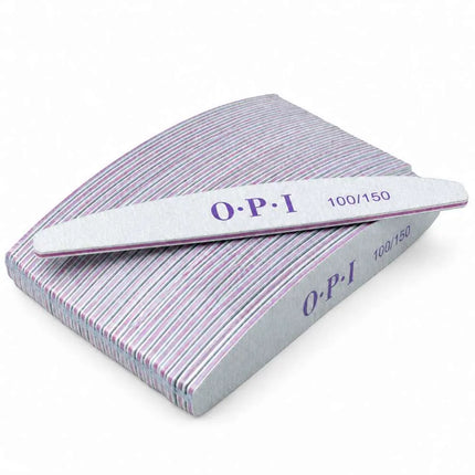 OPI Nail Files Crescent 100/150 Grit 25 pcs