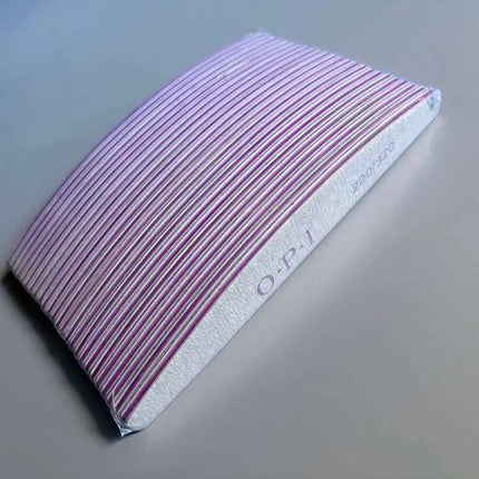 OPI Nail Files Crescent 220/320 Grit 25 pcs