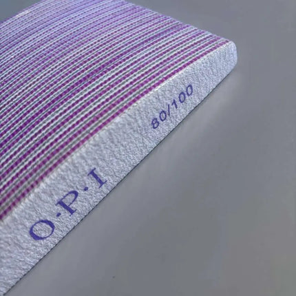 OPI Nail Files Crescent 80/100 Grit 25 pcs